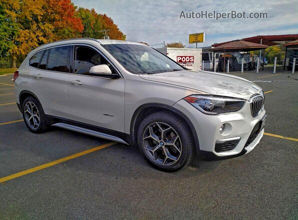 WBXHT3C3XGP880243 2016 BMW X1 White Задня ліва чверть