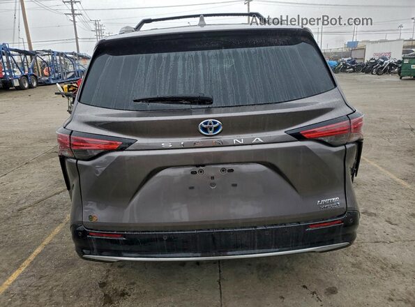 5TDZRKEC4PS178903 2023 TOYOTA LIMITED Серый Вид салона спереди