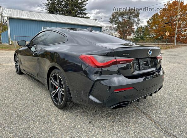 WBA13AR09MCF20741 2021 BMW M4 Black Tył prawy