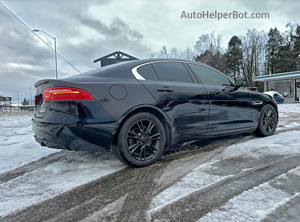 SAJAJ4FX3JCP38714 2018 JAGUAR XF Черный Вид спереди