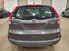 2016 Honda Cr-v Lx Gray vin: 5J6RM4H33GL017086