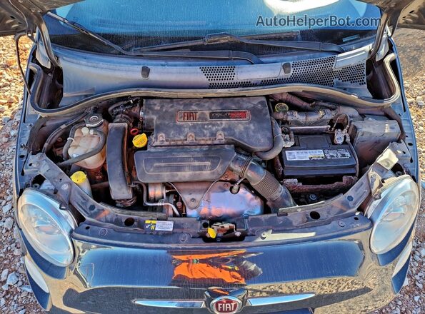 3C3CFFKH4JT420998 2018 FIAT 500 Серый Вид подкапотного пространства