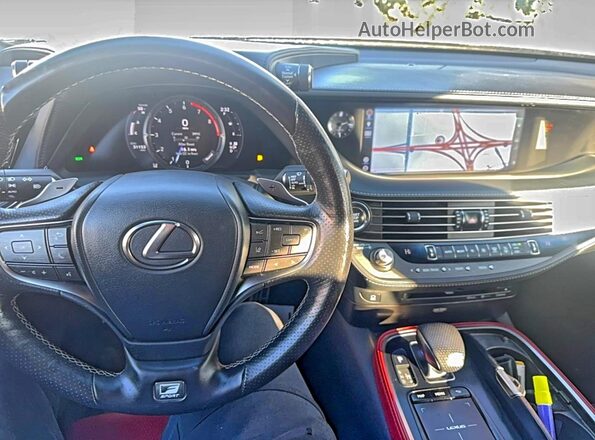 JTHB51FFXK5007859 2019 LEXUS LS Серый Вид задних сидений