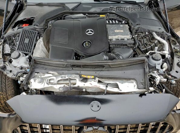 W1KAF4HB1SR281228 2025 MERCEDES-BENZ C Black Widok komory silnika