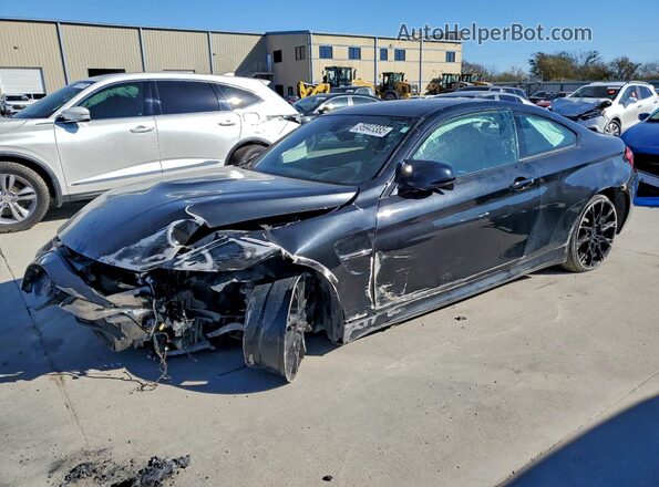 WBS3R9C51HK708829 2017 BMW M4 Черный Задняя левая четверть