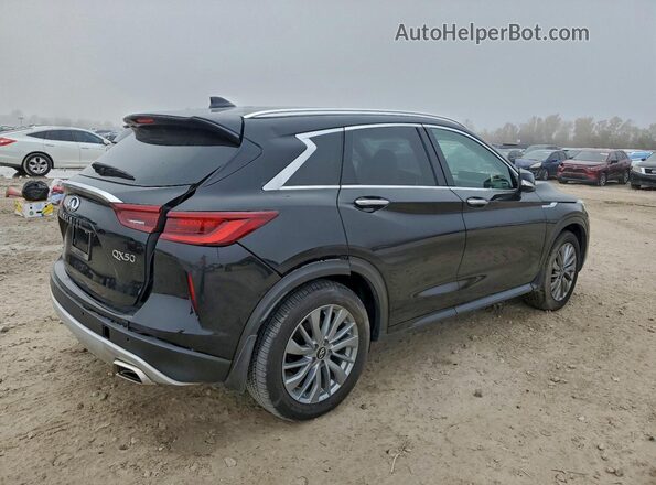 3PCAJ5BB5SF101911 2025 INFINITI QX50 Черный Передняя правая четверть