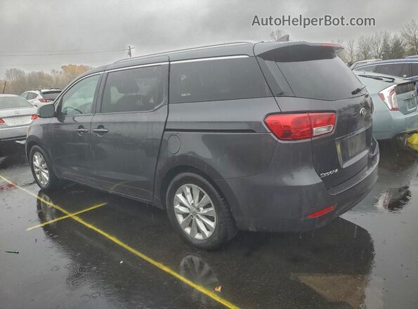 KNDMC5C16J6399280 2018 KIA SEDONA Silver Trasero derecho