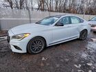 2019 Genesis G80 Base Белый vin: KMHGN4JBXKU290794