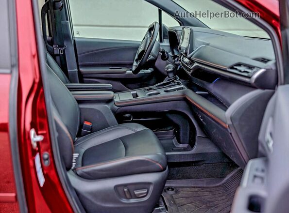 5TDXSKFC5NS055750 2022 TOYOTA SIENNA Бордовый Вид сзади