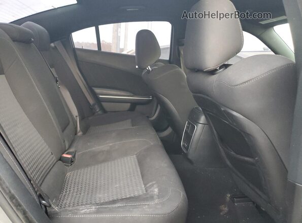 2C3CDXHG7KH597209 2019 DODGE CHARGER Gray უკანა სალონის ხედი
