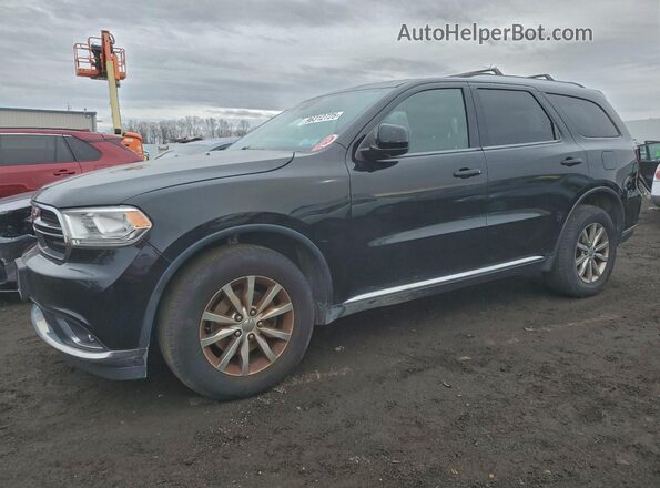 1C4RDJAG3HC627296 2017 DODGE DURANGO Черный Задняя левая четверть