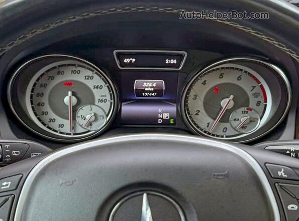 WDCTG4GB7HJ296321 2017 MERCEDES-BENZ GLA Серый Вид щитка приборов
