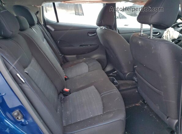 1N4CZ1CV7RC552581 2024 NISSAN LEAF Синий Вид задней части салона