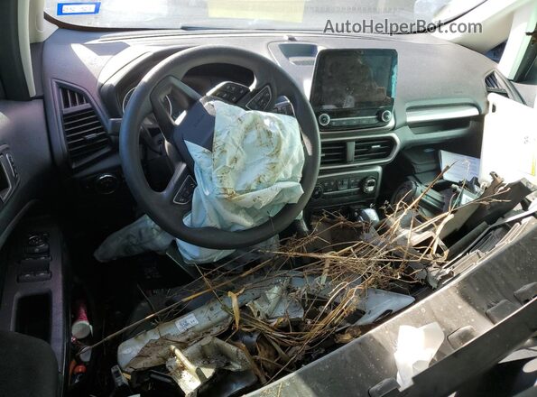 MAJ6S3GL3NC476065 2022 FORD ECOSPORT Gray Widok zestawu wskaźników