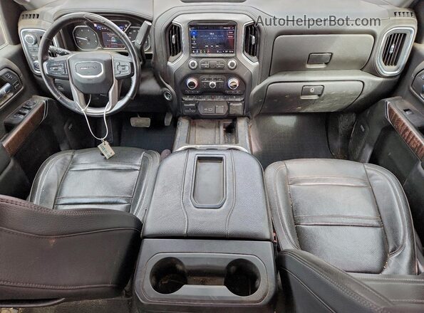 1GT49REY8NF268602 2022 GMC SIERRA Темно-бордовый Вид щитка приборов