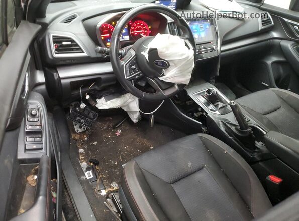 4S3GTAM68K3752685 2019 SUBARU IMPREZA Black Սարքավորումների վահանակի տեսք