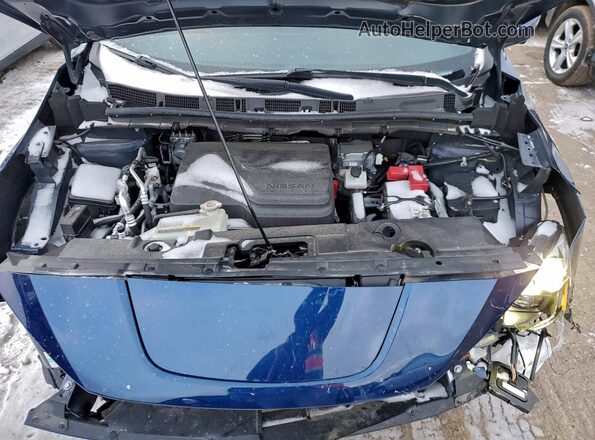 1N4CZ1CV7RC552581 2024 NISSAN LEAF Синий Вид подкапотного пространства