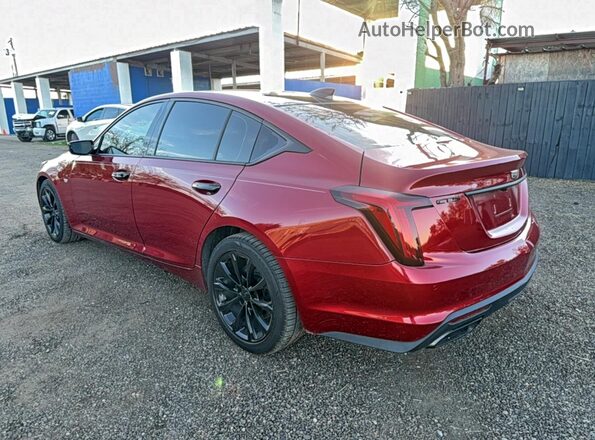 1G6DN5RK7L0139750 2020 CADILLAC CT5 Бордовый Передняя правая четверть