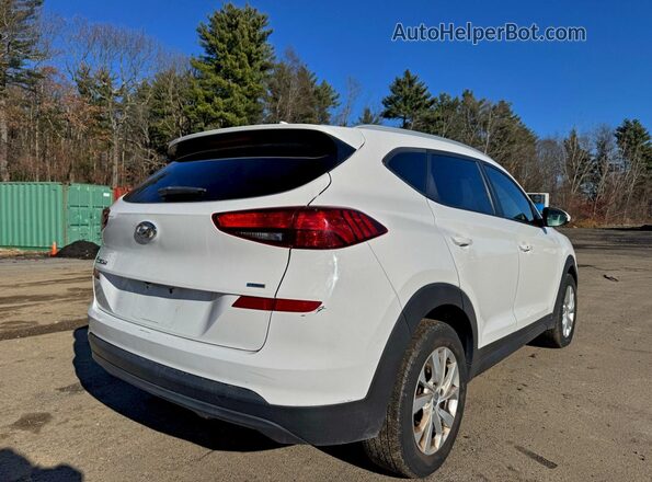 KM8J3CA41KU932150 2019 HYUNDAI TUCSON Белый Вид спереди