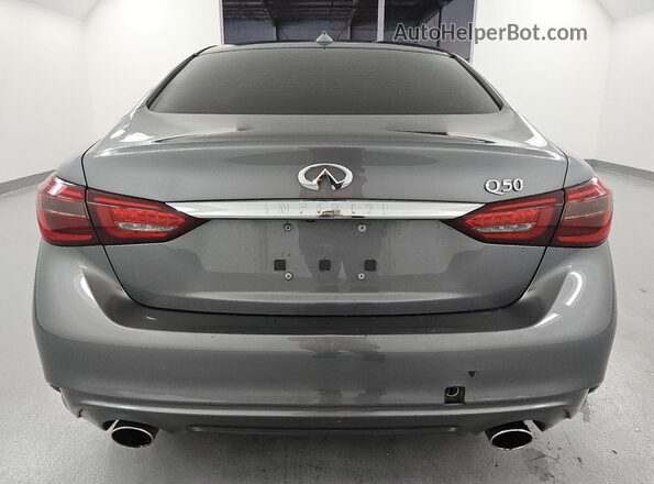 JN1EV7AP5MM701209 2021 INFINITI Q50 Серый Вид салона спереди