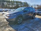 2018 Honda Cr-v Lx Gray vin: 2HKRW6H3XJH201996