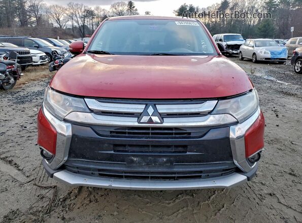 JA4AZ3A37HZ002978 2017 MITSUBISHI OUTLANDER Красный Вид сзади