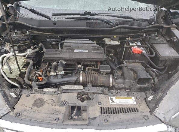 5J6RW1H83JA007519 2018 HONDA CRV Черный Вид наклейки с VIN-кодом