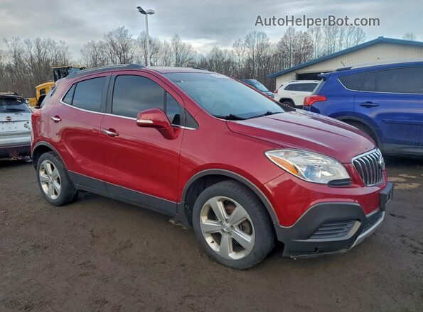 KL4CJASB2GB610909 2016 BUICK ENCORE Красный Вид спереди