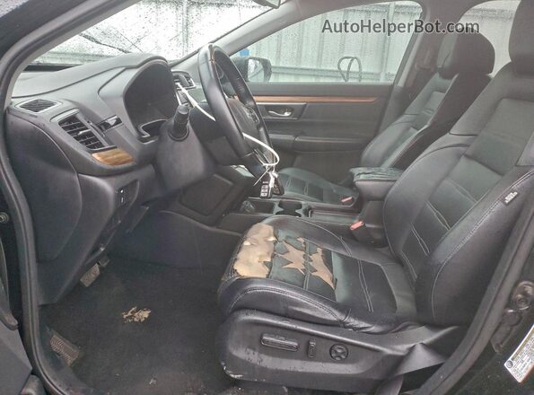 5J6RW1H83JA007519 2018 HONDA CRV Черный Вид панели приборов