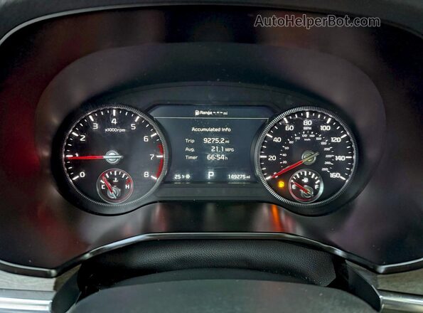 5XYP5DHC0NG243928 2022 KIA TELLURIDE Белый Вид панели приборов