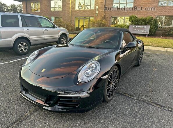 WP0CA2A97GS141228 2016 PORSCHE 911 Черный Задняя правая четверть