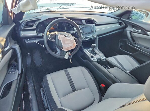 2HGFC4A57HH310755 2017 HONDA CIVIC Black Widok zestawu wskaźników