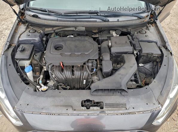 5NPE24AF3JH714171 2018 HYUNDAI SONATA Серый Вид подкапотного пространства