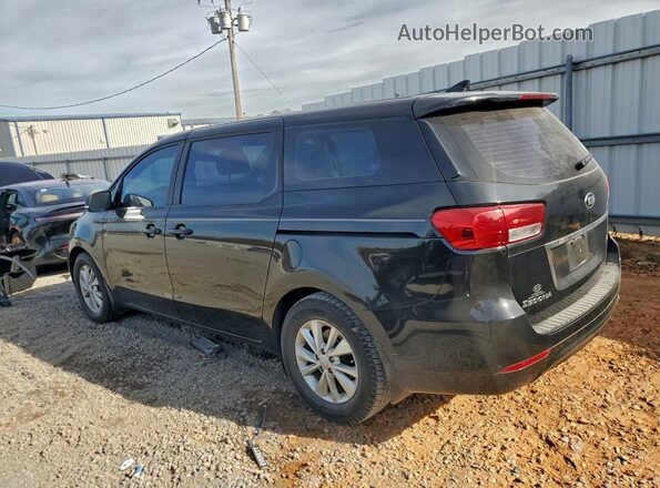 KNDMA5C10J6363722 2018 KIA SEDONA Black Задня права чверть