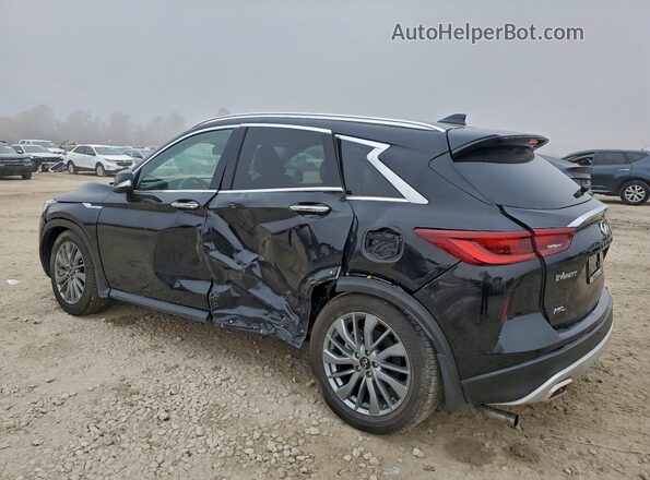 3PCAJ5BB5SF101911 2025 INFINITI QX50 Черный Задняя правая четверть