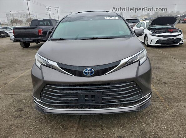 5TDZRKEC4PS178903 2023 TOYOTA LIMITED Серый Вид сзади