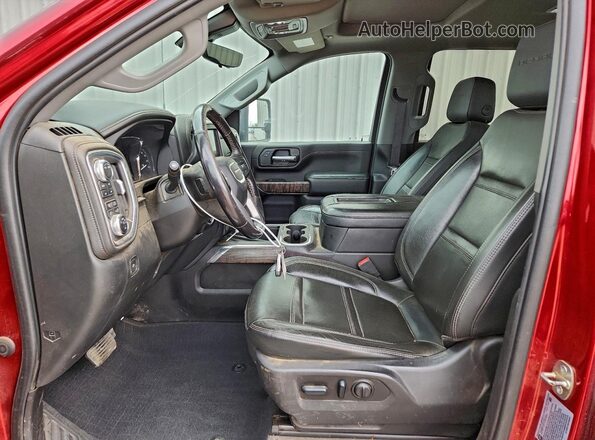 1GT49REY8NF268602 2022 GMC SIERRA Темно-бордовый Вид панели приборов