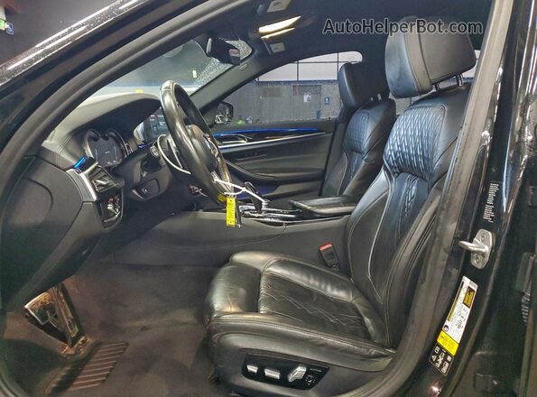 WBAJB9C56JB035395 2018 BMW M5 Черный Вид панели приборов