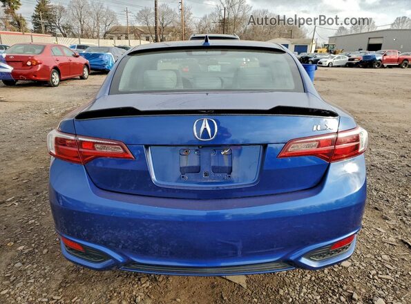 19UDE2F36GA019366 2016 ACURA ILX Синий Вид сзади