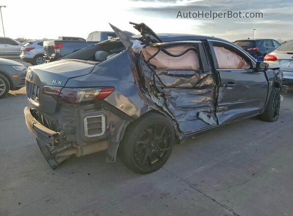 19UDE2F36HA010099 2017 ACURA ILX Синий Задняя правая четверть