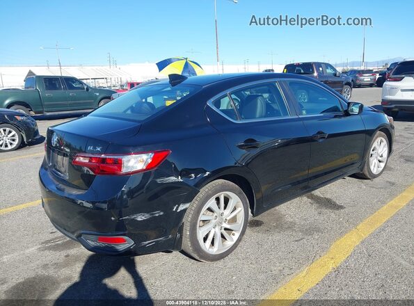 19UDE2F70HA010490 2017 ACURA ILX Черный Задняя правая четверть