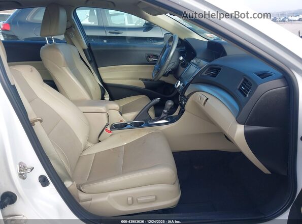 19UDE2F74GA025945 2016 ACURA ILX Белый Вид салона спереди