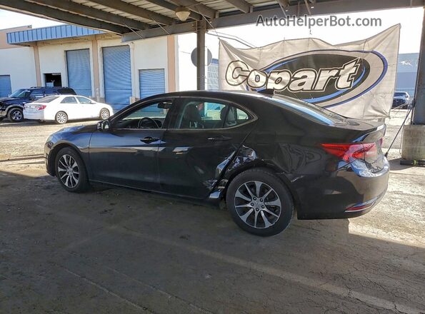 19UUB1F32GA003765 2016 ACURA TLX Black Tył lewy
