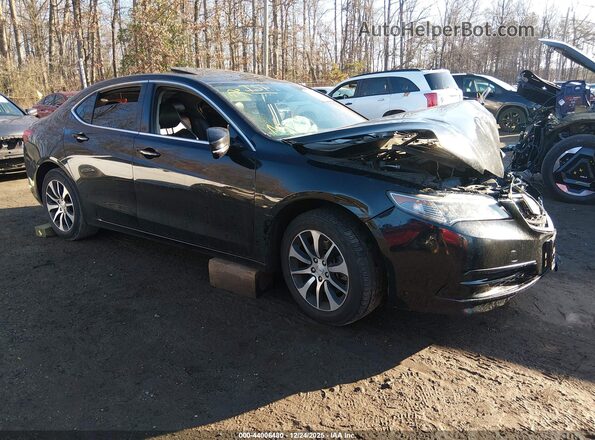 19UUB1F55GA007293 2016 ACURA TLX Черный Передняя правая четверть
