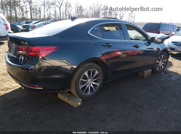 19UUB1F55GA007293 2016 ACURA TLX Черный Задняя правая четверть