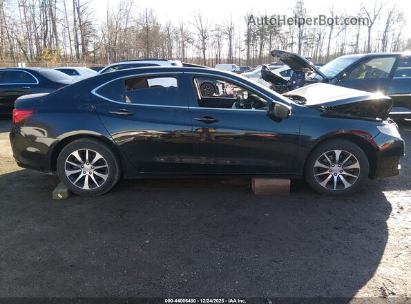 19UUB1F55GA007293 2016 ACURA TLX Черный Вид задней части салона
