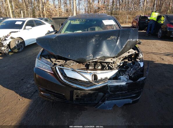 19UUB1F55GA007293 2016 ACURA TLX Черный Вид щитка приборов