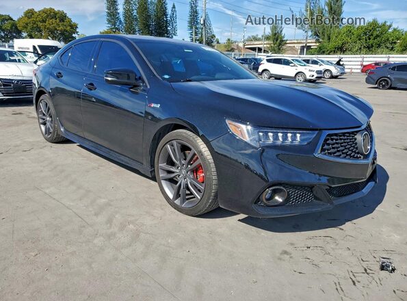 19UUB1F63KA004782 2019 ACURA TLX Черный Передняя правая четверть