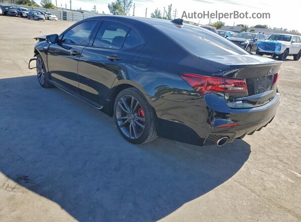 19UUB1F63KA004782 2019 ACURA TLX Черный Задняя левая четверть