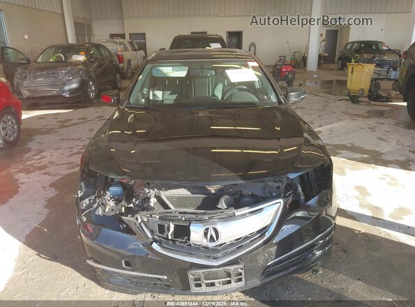 19UUB2F36GA009672 2016 ACURA TLX Black Вид задньої частини салону